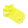 Women's Performance Chakra Tab Sock - Highlighter/White