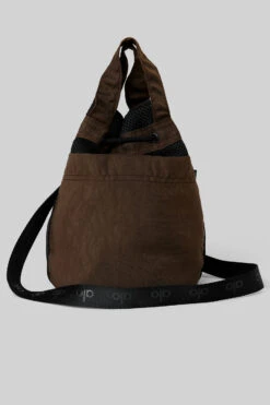 Cross Body Bucket Bag - Espresso/Black -Alo Fashion Store A0214U 04101 b1 a3
