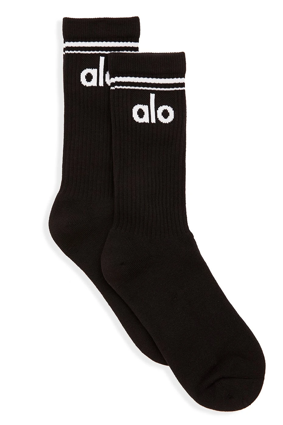 Unisex Throwback Sock - Black/White 1 Unisex Throwback Sock - Black/White