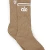 Unisex Throwback Sock - Gravel/White