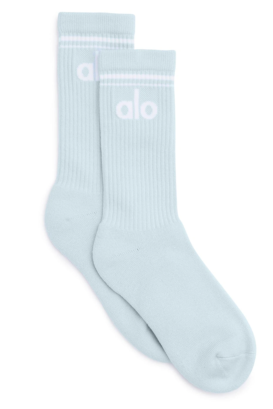 Unisex Throwback Sock - Powder Blue/White 1 Unisex Throwback Sock - Powder Blue/White