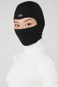 Summit Balaclava - Black -Alo Fashion Store A0414U 01 b1 s1 a2 1 m54