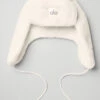 Faux Fur Polar Hat - Ivory