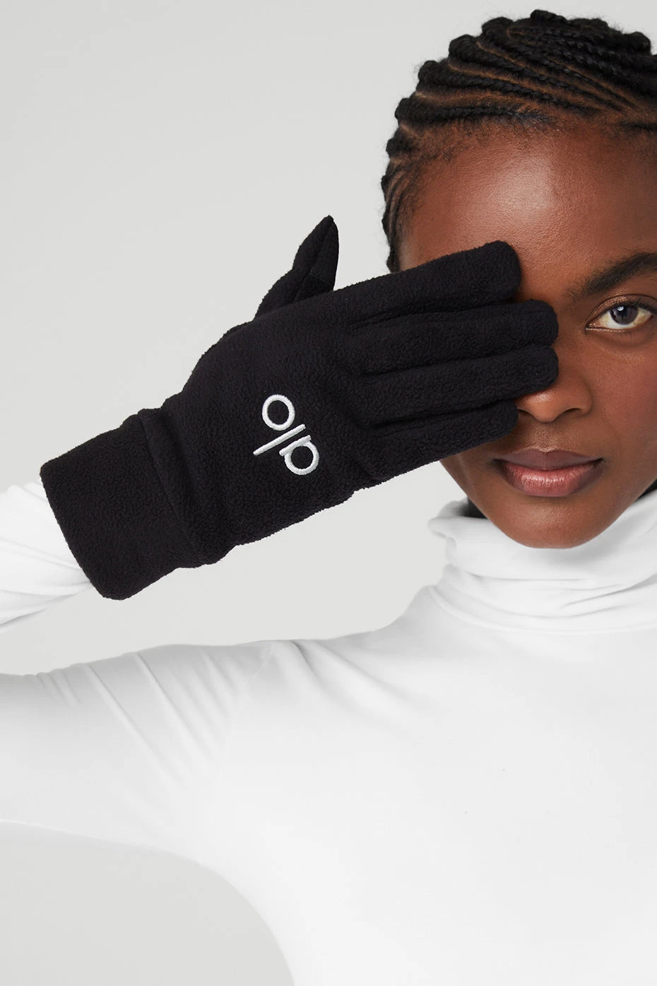 Performance Fleece Gloves - Black 3 Performance Fleece Gloves - Black - Image 3