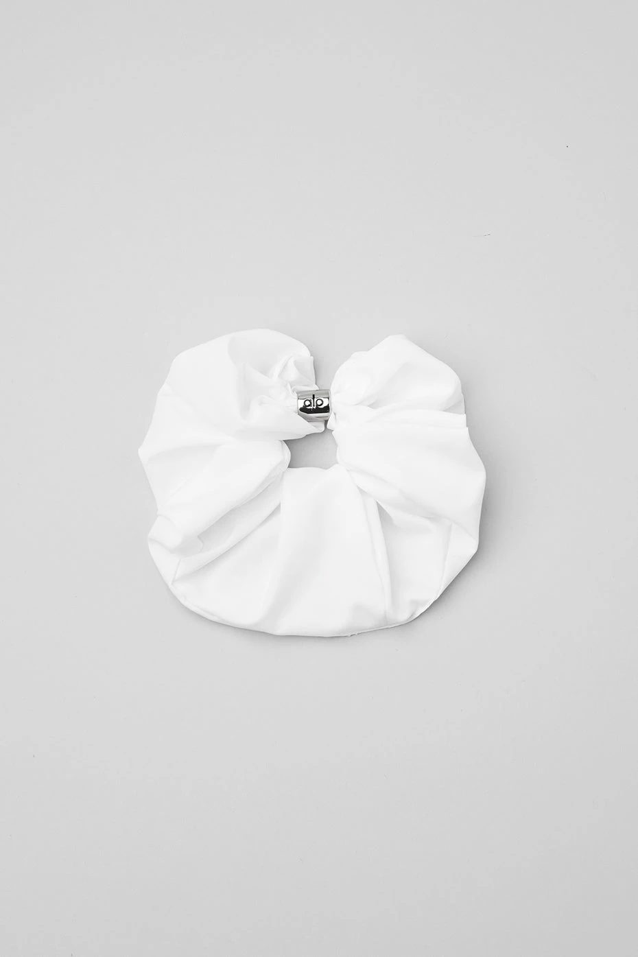 Bead It Oversized Scrunchie - White 1 Bead It Oversized Scrunchie - White