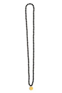 Black Onyx Mala Necklace 8 Black Onyx Mala Necklace -Alo Fashion Store JSM0007 030704000 b1 a3