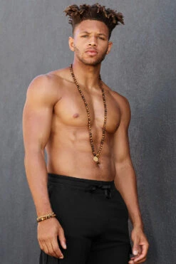 Tiger’s Eye Mala Necklace -Alo Fashion Store JSM0008 003074000 b3 m31