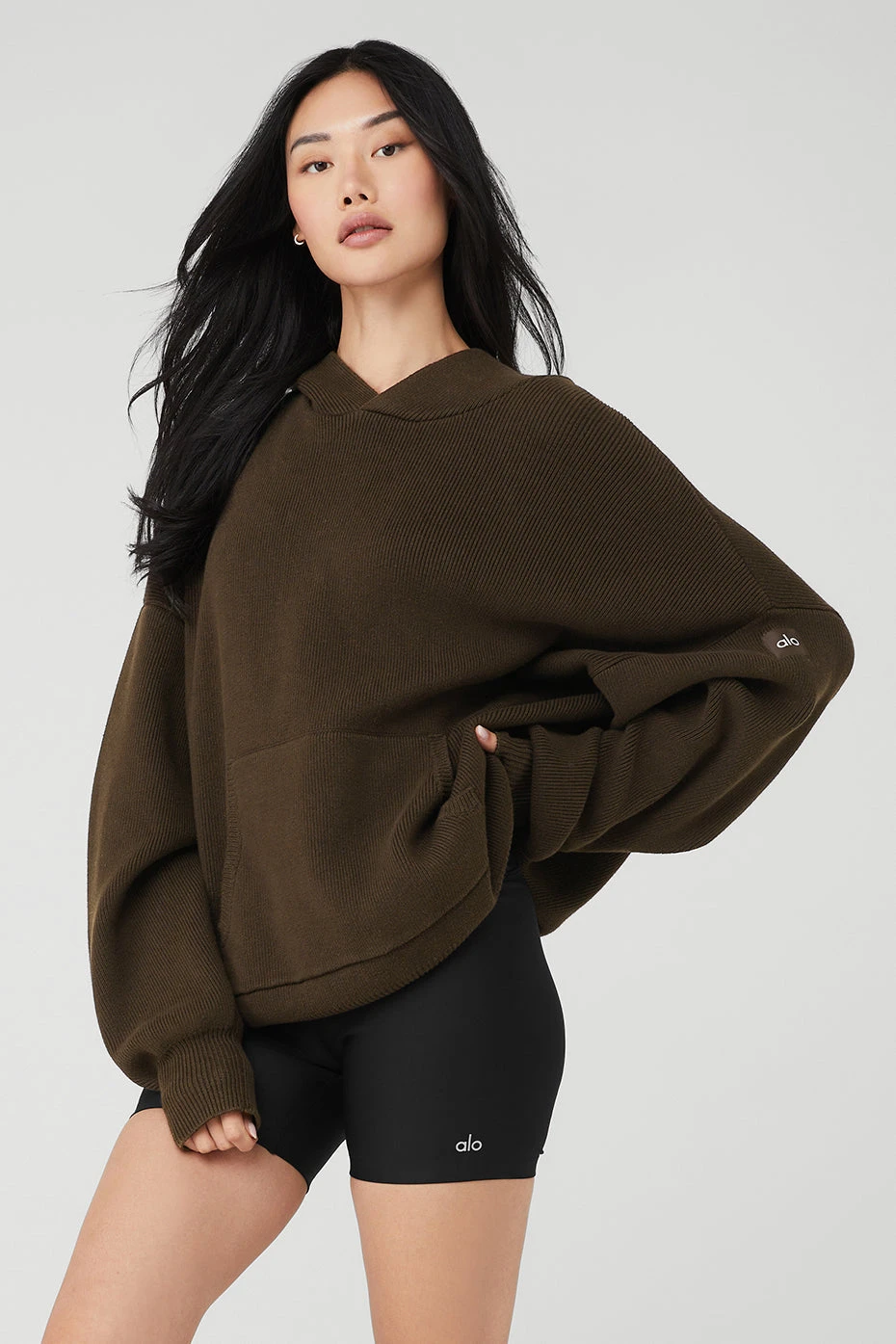 Scholar Hooded Sweater - Espresso 3 Scholar Hooded Sweater - Espresso - Image 3