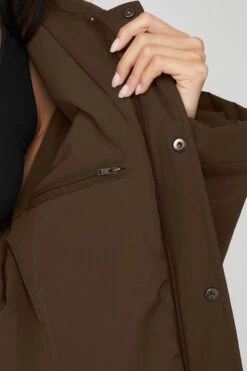 Signature Overcoat - Espresso -Alo Fashion Store U4010R 04064 b1 s1 a4 1 m54