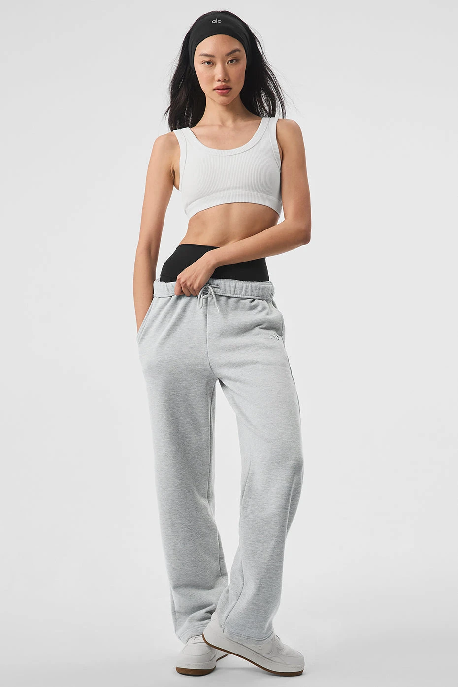 Accolade Straight Leg Sweatpant - Athletic Heather Grey 1 Accolade Straight Leg Sweatpant - Athletic Heather Grey