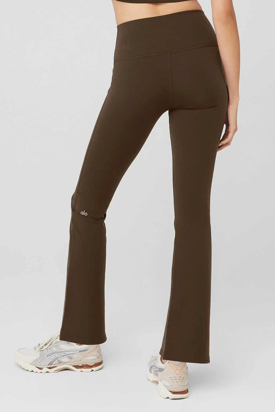 Airbrush High-Waist 7/8 Bootcut Legging - Espresso 2 Airbrush High-Waist 7/8 Bootcut Legging - Espresso - Image 2