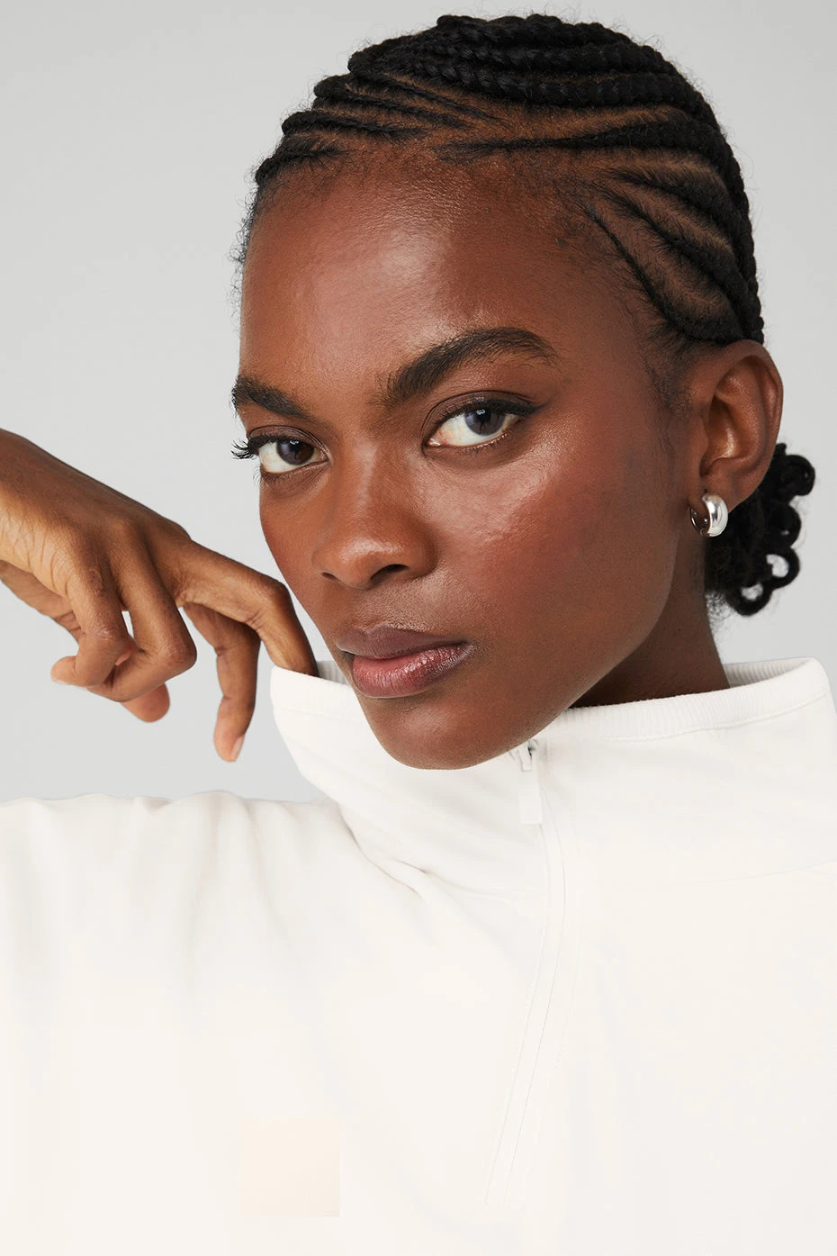 Cropped Elevation Coverup - Ivory 5 Cropped Elevation Coverup - Ivory - Image 5