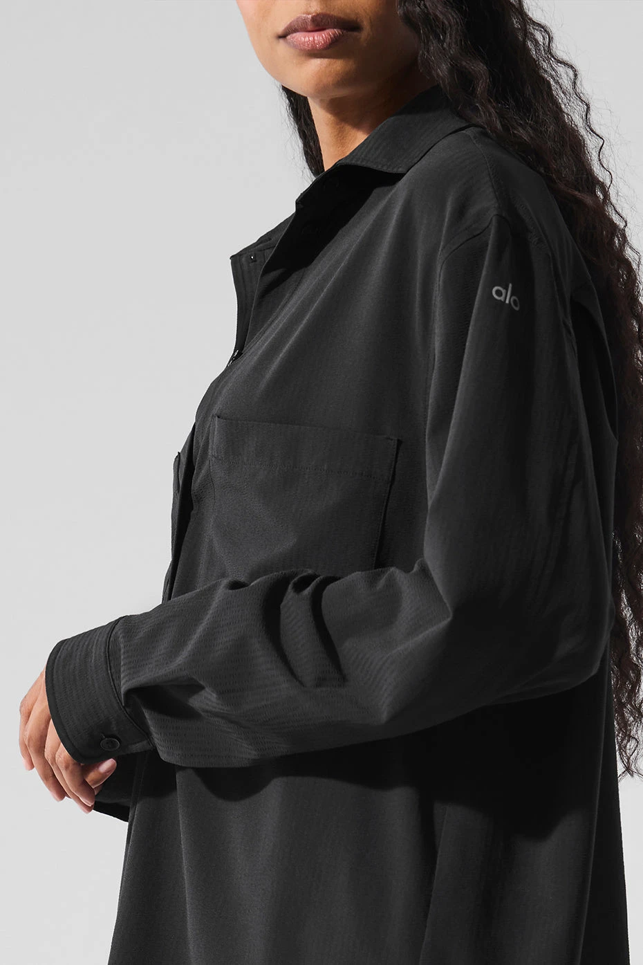 Dreamscape Button Down Long Sleeve - Black 6 Dreamscape Button Down Long Sleeve - Black - Image 6
