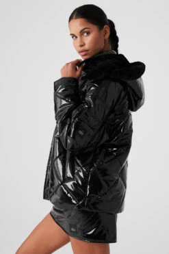 Snomoto Puffer Jacket - Black 8 Snomoto Puffer Jacket - Black -Alo Fashion Store W4521R 01 b1 s1 a4 1 m18