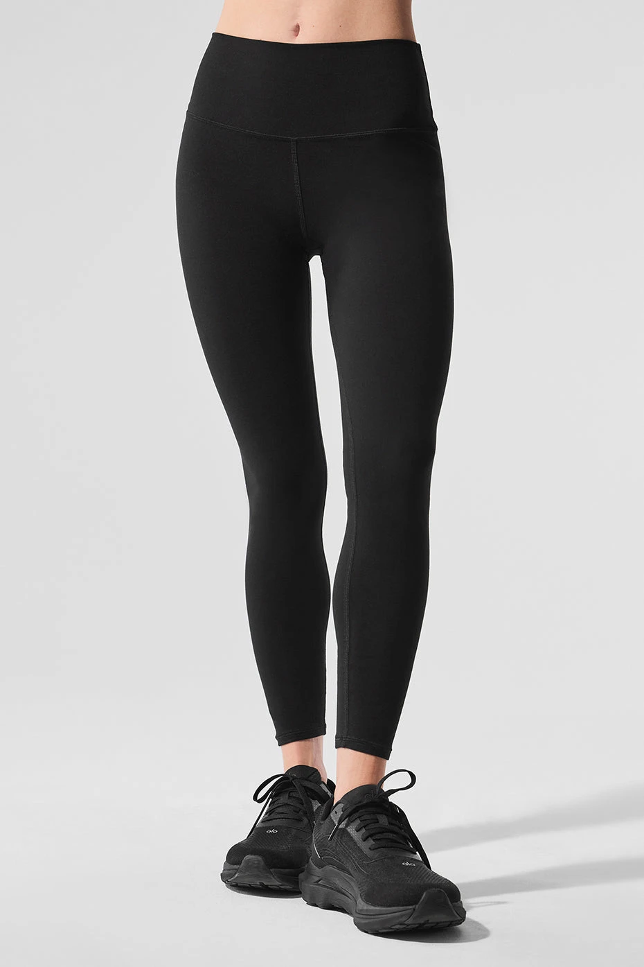 Alosoft High-Waist 7/8 Highlight Legging - Black 1 Alosoft High-Waist 7/8 Highlight Legging - Black