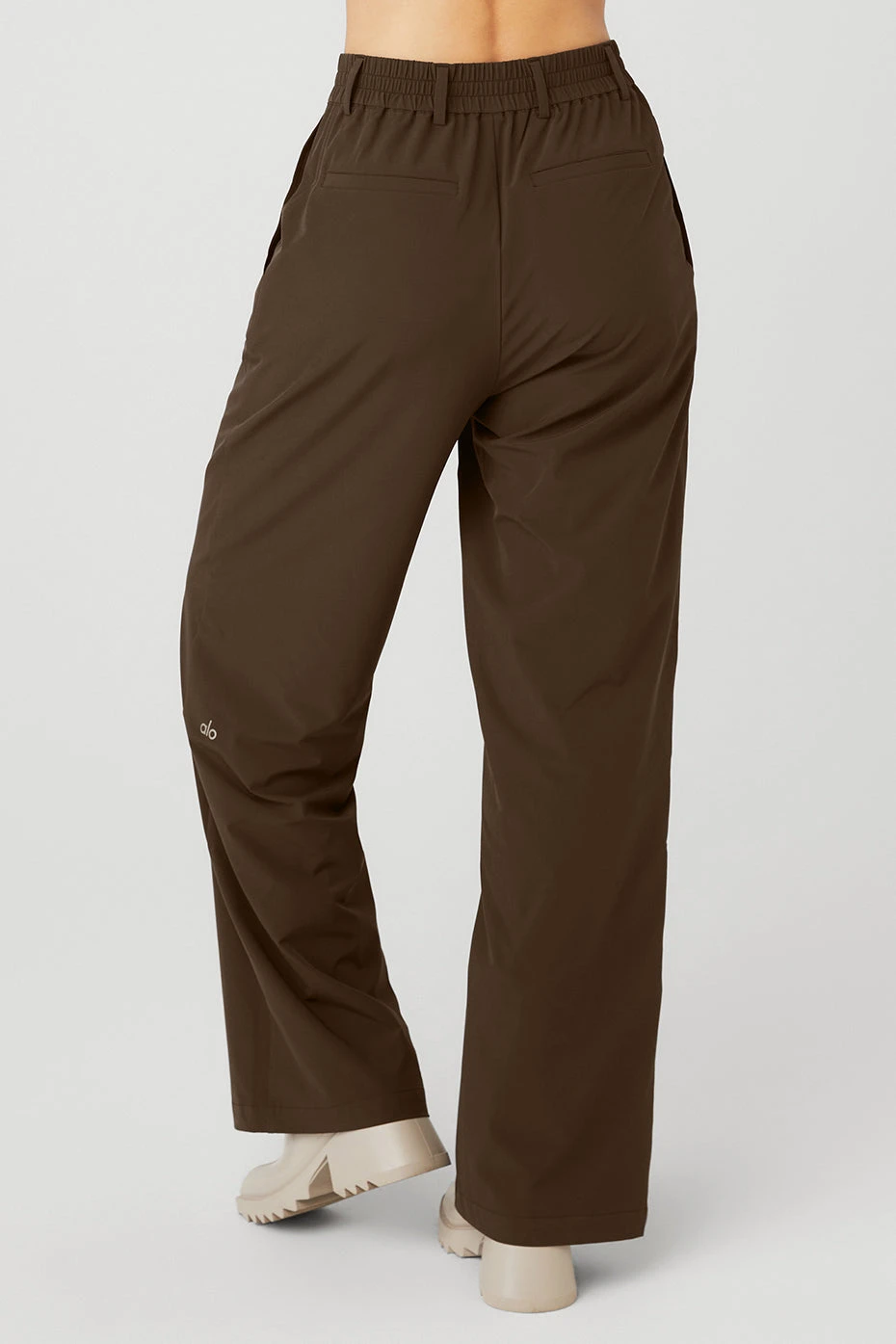 High-Waist Pursuit Trouser - Espresso 3 High-Waist Pursuit Trouser - Espresso - Image 3