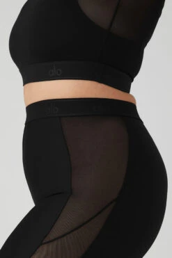 Airlift High-Waist Ballet Dream Legging - Black 7 Airlift High-Waist Ballet Dream Legging - Black -Alo Fashion Store W51235R 01 b1 s4 a4 1 m127
