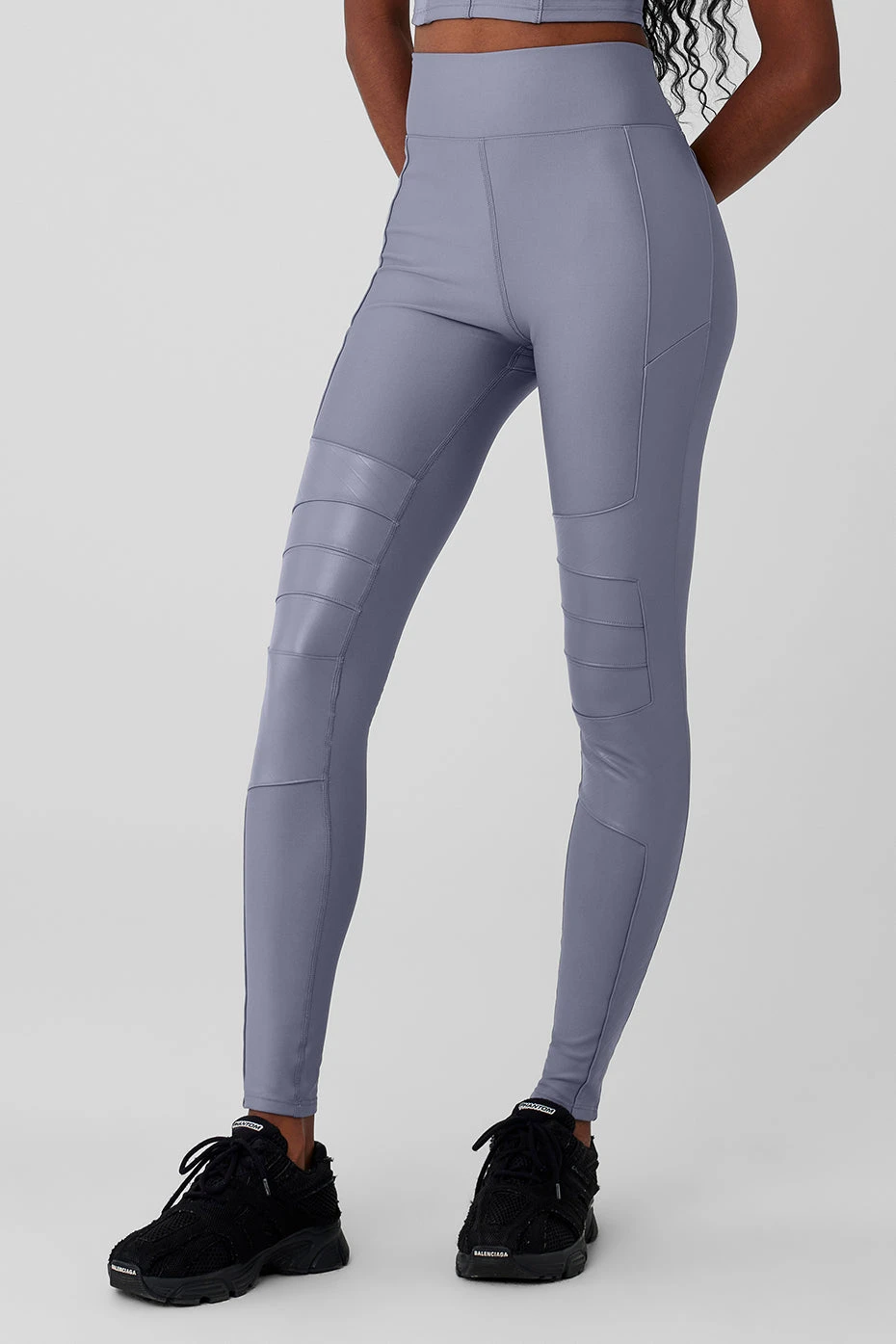 Airlift Winter Warm High-Waist Supermoto Legging - Fog 3 Airlift Winter Warm High-Waist Supermoto Legging - Fog - Image 3