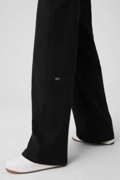 High-Waist Risk Taker Trouser - Black -Alo Fashion Store W51338R 01 b1 s1 a5 1 m18