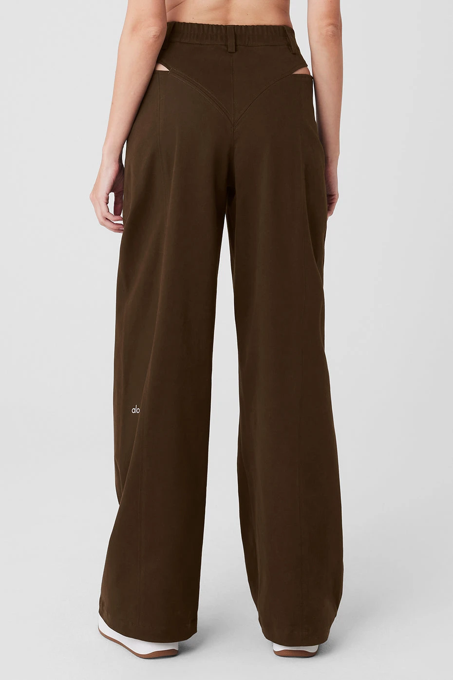 High-Waist Risk Taker Trouser - Espresso 2 High-Waist Risk Taker Trouser - Espresso - Image 2
