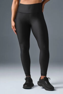 High-Waist Airlift Legging - Black 18 High-Waist Airlift Legging - Black -Alo Fashion Store W5561R 01 b1 s1 a1 m196