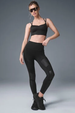 7/8 High-Waist Moto Legging - Black 6 7/8 High-Waist Moto Legging - Black -Alo Fashion Store W5767R 01 b1 s1 a3 1 m100 1eb04728 f067 4c02 b65f 5ec730306ed7