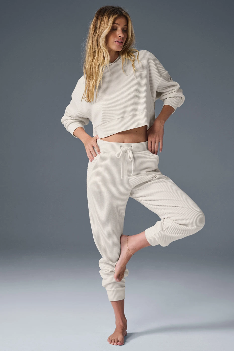 Muse Sweatpant - Ivory 5 Muse Sweatpant - Ivory - Image 5