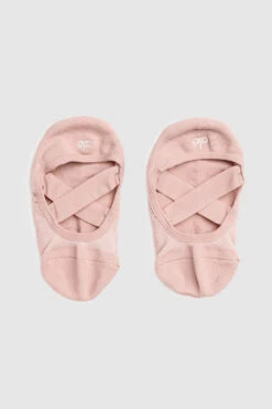 Women's Pivot Barre Sock - Pale Mauve -Alo Fashion Store W7052R 02778 1