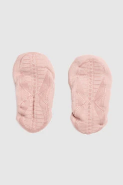 Women's Pivot Barre Sock - Pale Mauve -Alo Fashion Store W7052R 02778 2