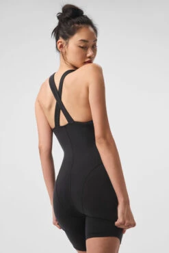 Airbrush Real Onesie - Black 7 Airbrush Real Onesie - Black -Alo Fashion Store W8115R 01 b1 s1 a4 1 m54