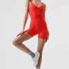 Alosoft Suns Out Onesie - Red Hot Summer
