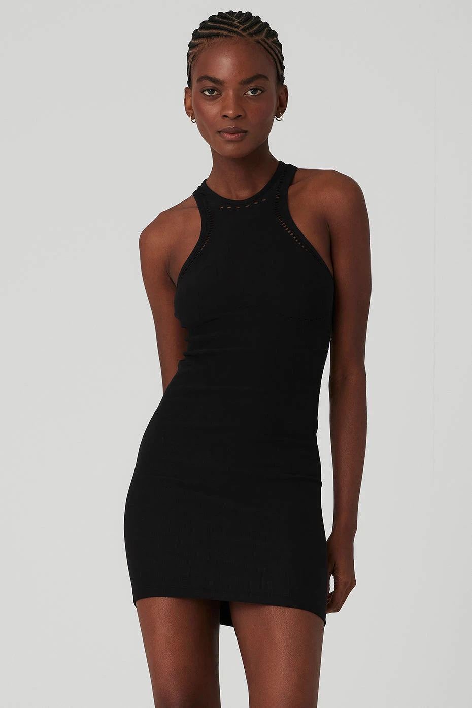 Seamless Open Air Racerback Dress - Black 1 Seamless Open Air Racerback Dress - Black