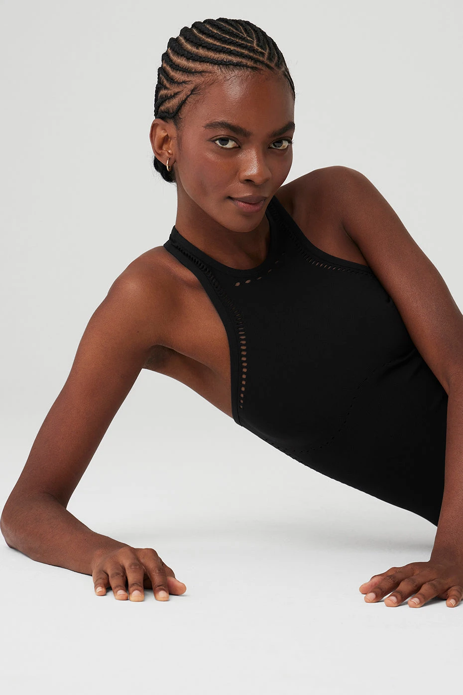 Seamless Open Air Racerback Dress - Black 5 Seamless Open Air Racerback Dress - Black - Image 5