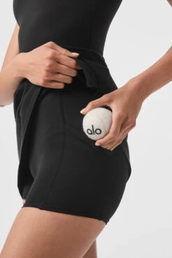 Airbrush Real Dress - Black -Alo Fashion Store W8190R 01 b1 s1 a4 1 m54