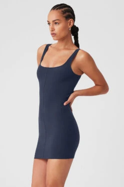 Alosoft Head Start Dress - Navy -Alo Fashion Store W8261R 03842 b1 s1 a3 1 m125