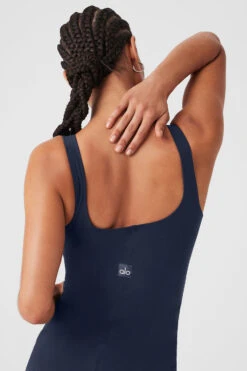 Alosoft Head Start Dress - Navy -Alo Fashion Store W8261R 03842 b1 s1 a4 1 m125