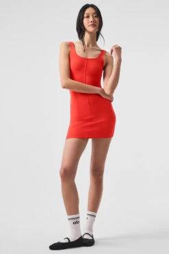 Alosoft Head Start Dress - Red Hot Summer 8 Alosoft Head Start Dress - Red Hot Summer -Alo Fashion Store W8261R 04356 b1 s1 a6 1 m54