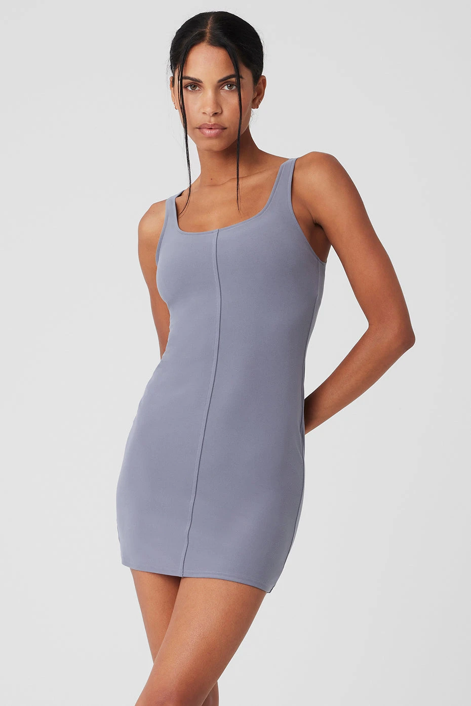 Alosoft Head Start Dress - Fog 1 Alosoft Head Start Dress - Fog